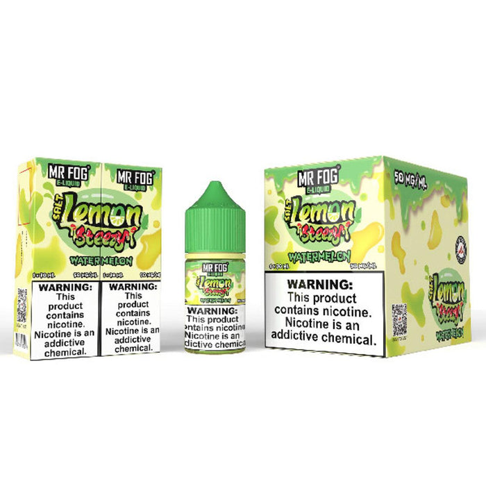 Lemon (Watermelon) - Mr Fog Steezy Salt E-Liquid 30mL