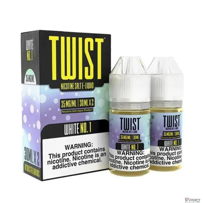 White No.1 - Twist Salt E-liquid 60mL Twist E-Liquids