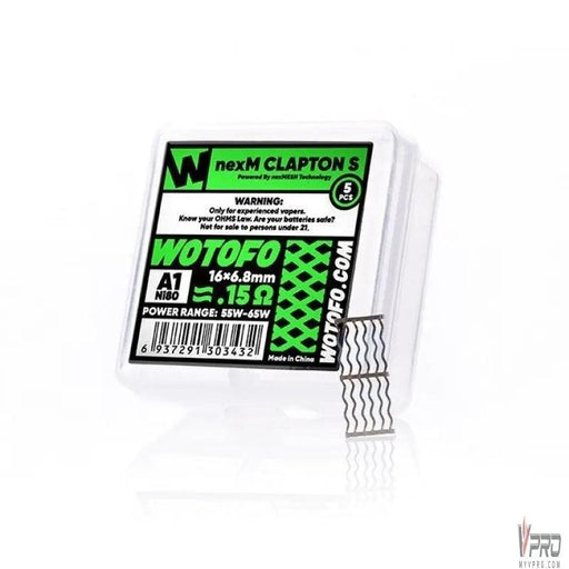 Wotofo nexMESH Clapton S Coils - MyVpro