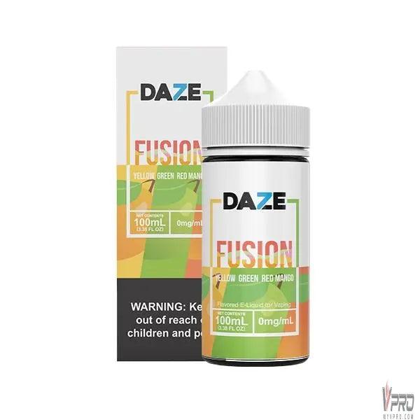 Yellow Green Red Mango - 7 Daze Fusion Syn 100mL 7Daze E-Liquid