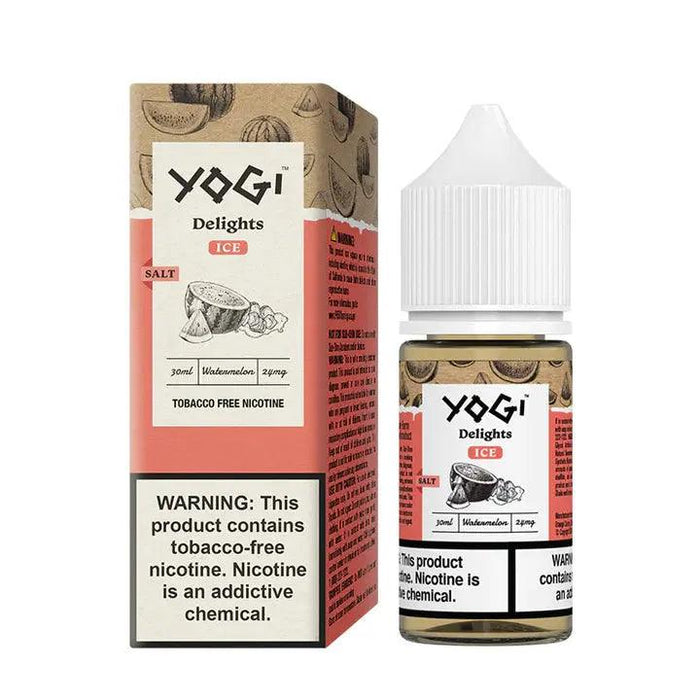 Yogi Delights Ice Synthetic Nicotine Salt E-Liquid 30ML (24mg/50mg Total 5 flavors) Yogi