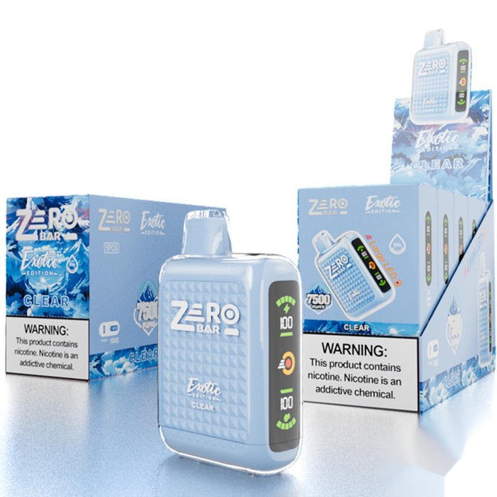 Zero Bar Exotic Edition 7500 Puffs Disposable 0%