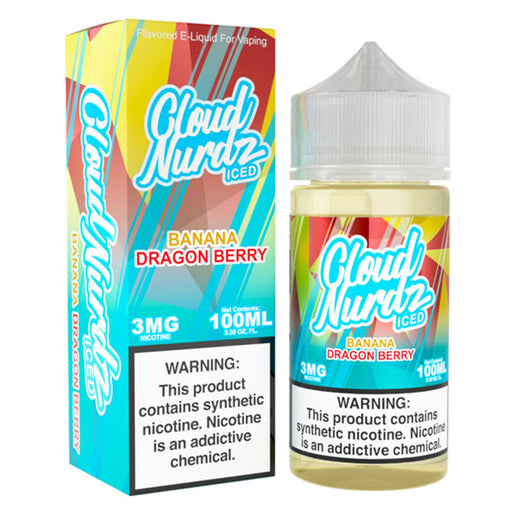 Iced Banana Dragon Berry - Cloud Nurdz Synthetic 100mL - MyVpro