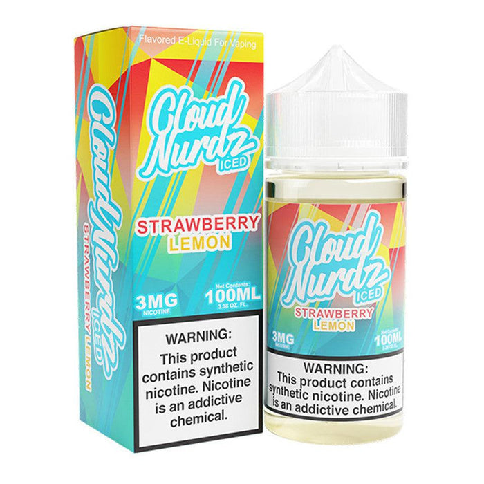 Strawberry Lemon Iced - Cloud Nurdz TFN 100mL - MyVpro