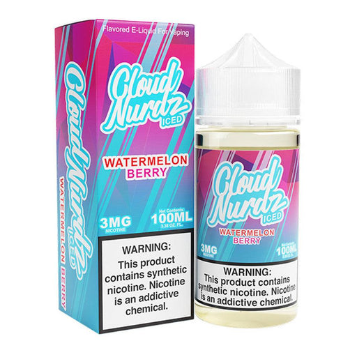 Watermelon Berry Iced - Cloud Nurdz TFN 100mL - MyVpro