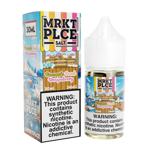 Iced Pineapple Peach Dragonberry - MRKTPLCE Syn Salt 30mL - MyVpro