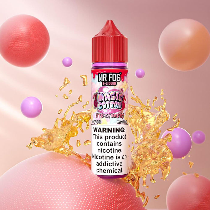 Strawberry (Magic Cotton) - Mr Fog E-Liquid 60mL