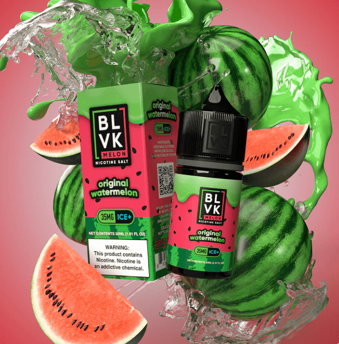 Original Watermelon Ice - BLVK Melon Salt 30mL