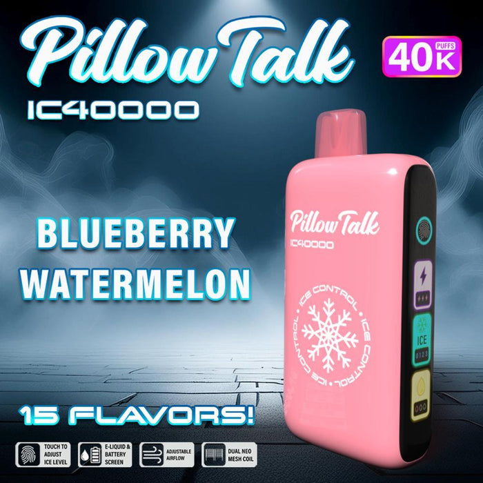 Pillow Talk Ice Control IC40000 Puffs Disposable