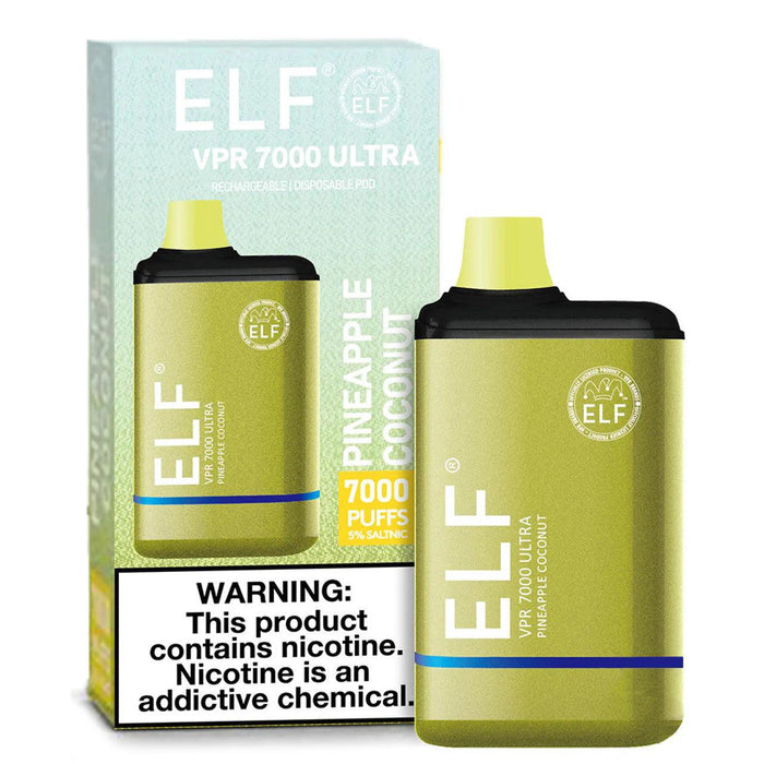 Elf Vpr Ultra 7000 Puffs Disposable - MyVpro