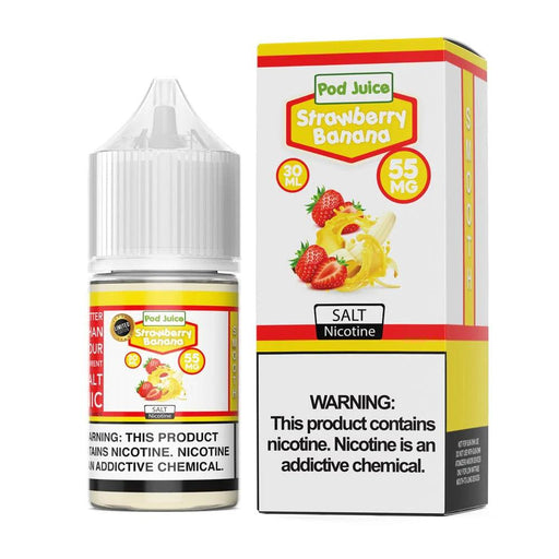 Strawberry Banana - POD Juice Synthetic Salt 30mL - MyVpro