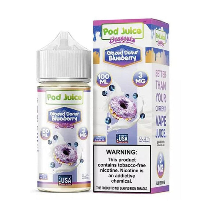 Glazed Donut Blueberry - POD Juice 100mL