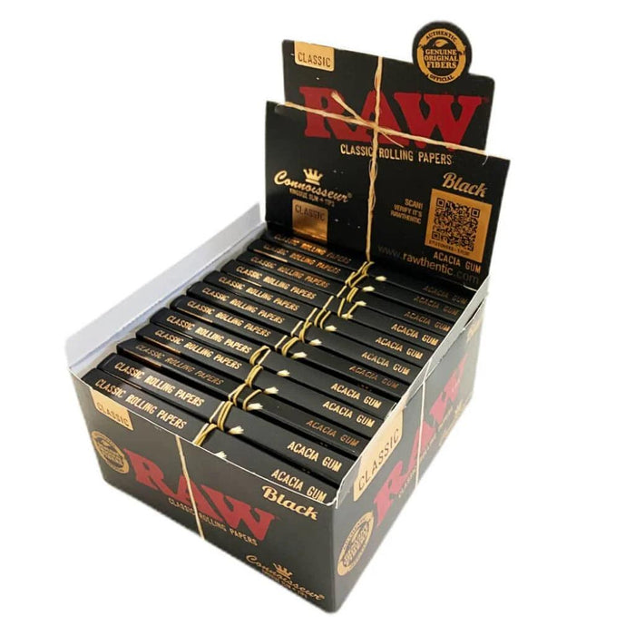 RAW Rolling Papers - Connoisseur King Size Slim + Tips