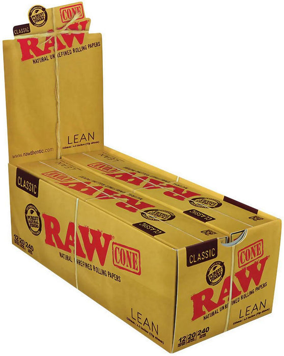 RAW Cone Rolling Papers - Lean 110mm