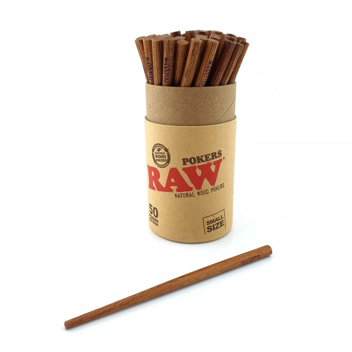 RAW Wooden Poker Sticks Small