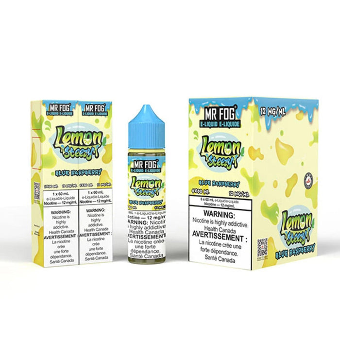 Lemon (Blue Raspberry) - Mr Fog Steezy 60mL