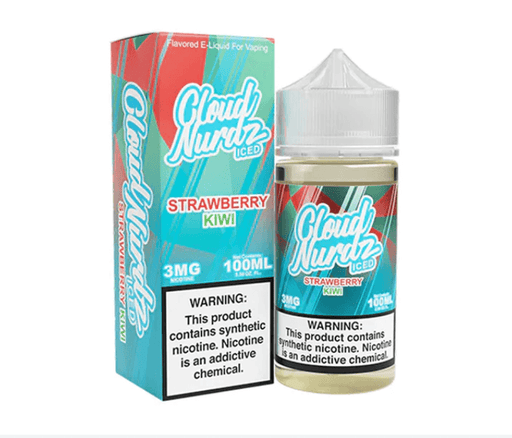 Strawberry Kiwi Iced - Cloud Nurdz TFN 100mL - MyVpro