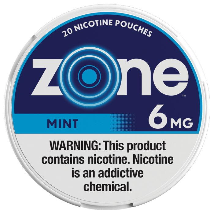 Mint - Zone Tobacco Free Nicotine Pouches